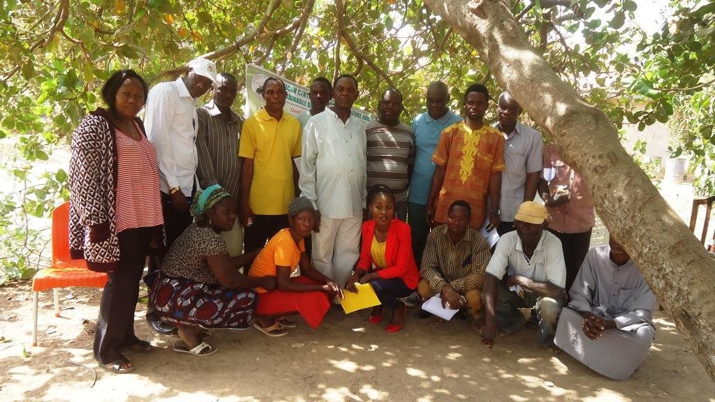 Afri-CASD Group Pix with farmers