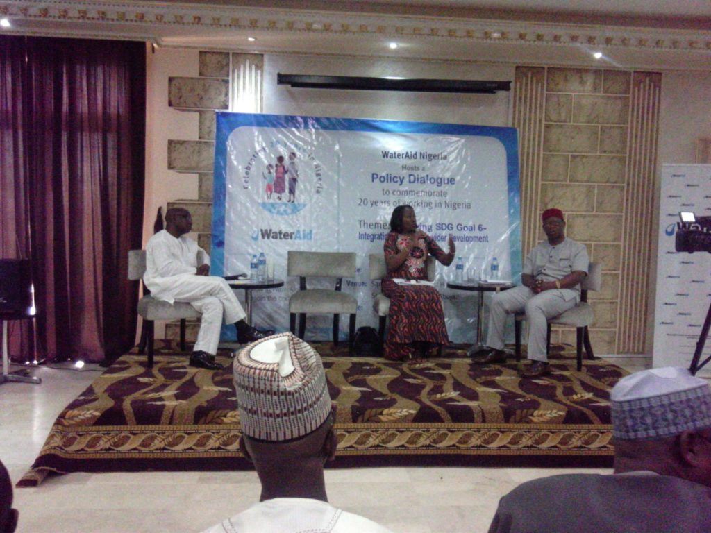 Mrs Christiana Udeh during the panelist discussion